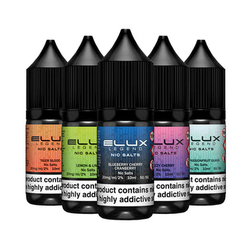 10ml Nic Salt Liquid 10mg 20mg UK - Buy Nicotine Salt Vape Juice Online